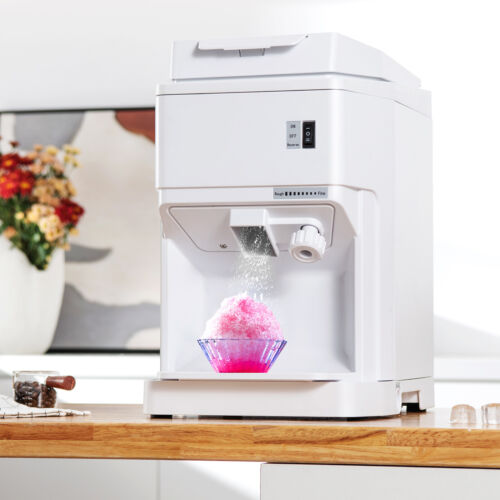 Electric Ice Crusher Shaver Adjustable 460W Snow Cone Maker Machine 265lbs/hr - Picture 3 of 10