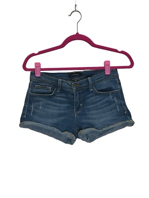 Flying Monkey Women s Size 27 Blue Jean Denim Shorts Distressed Medium Wash