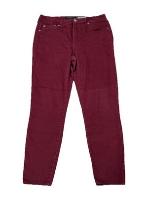 AEROPOSTALE Burgundy High waisted Jegging Womens Size 12 Regular Fast Shipping