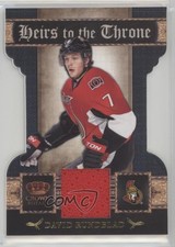 2011-12 Panini Crown Royale Heirs to the Throne Materials David Rundblad #20 1m4