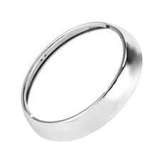 For Harley Davidson Road King 7" Headlight Lights Trim Ring Bezel Cover Chrome