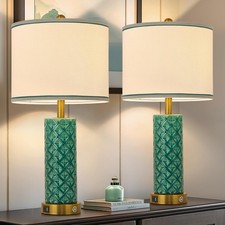 Bdayanx Set Of 2 Table Lamp For Living Room Bedroom Farmhouse26 Touch Control