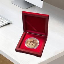 Coin Display Case Medal Presentation Box Ornament