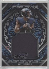 2023 Panini Obsidian Unbreakable Memorabilia 77/199 Justin Fields #UM-JFI 0eo6