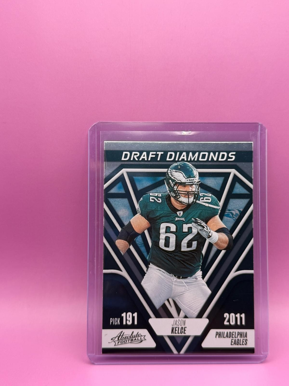 2023 Panini Absolute #DD-5 Jason Kelce Draft Diamonds
