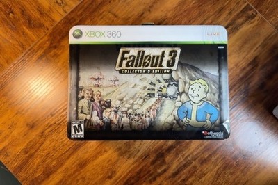 Fallout 3 Collectors Edition Fully Complete With Holotape, Bobblehead, and Game
