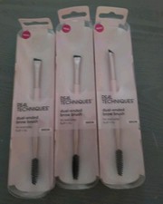 x3 Real Techniques Dual-Ended Brow Brush For ...