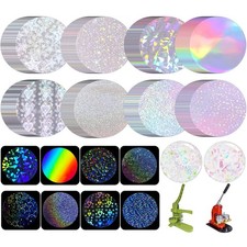 200 PCS 70mm 2.76" Badge Protective Mylar Film For 2.25" 58mm Button Maker