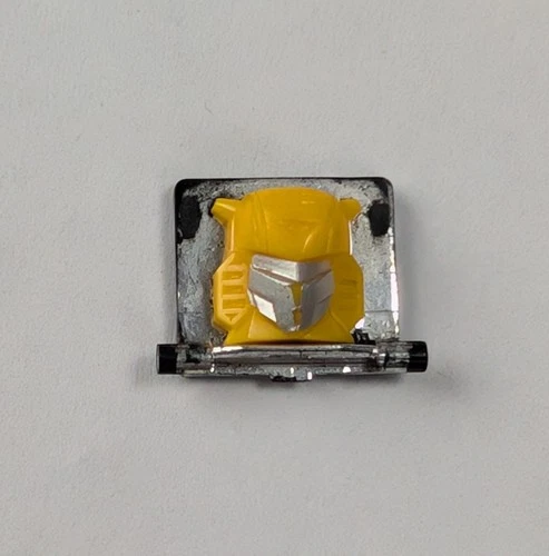 1984 Hasbro Transformers Mini-Car Yellow Bumblebee Action Figure Head G1 #1