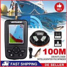 Kabellos Futterboot Köderboot Fischerköder Boot LCD Fischfinder mit Sonar Sensor