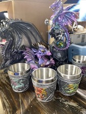 Pacific Giftware  Winged Purple Dragon on Sku...