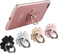 SKYii Cell Phone Ring Stand Finger Holder 360 Rotation Lucky Flower A