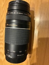Canon EF 75-300mm f/4-5.6 Lens Excellent Condition