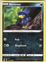 Murkrow 114/196 Lost Origin Common