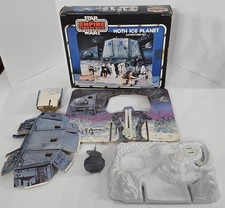 S-859 VINTAGE 1980'S KENNER STAR WARS HOTH ICE PLANET PLAY SET WITH BOX