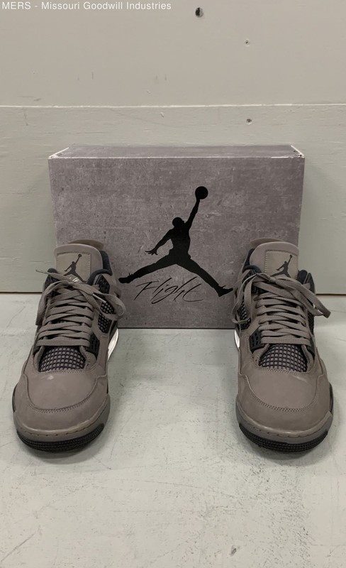Nike Air Jordan 4 Retro SE Wet Cement Paris Grey Sneakers Size 14 DS COA