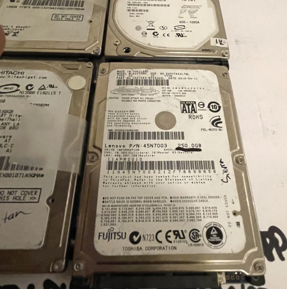 9 hard drives Seagate GB Apple software Internal Hard Drive tested free return - Image 4 of 4