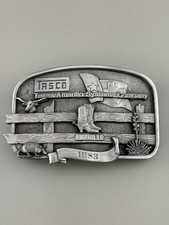 TASCO Texas Amarillo Systems 1983 Limited Edition Texas Belt Buckle
