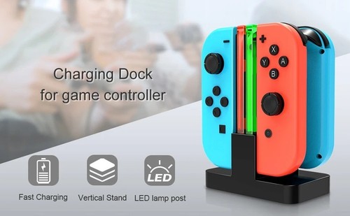 LED Anzeige Ladelösung für Nintendo Switch Controller tragbare Größe - Bild 3 von 9