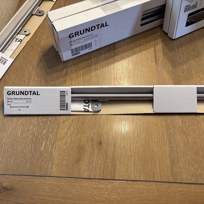 IKEA GRUNDTAL 202.135.38 ~ 16043 Kitchen Rail Rack Stainless Steel