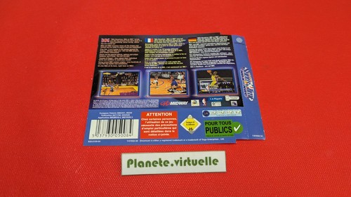 NBA SHOWTIME : NBA ON NBC DREAMCAST SEGA  PAL EUR🌟 JAQUETTE ARRIÈRE  - Photo 1/3