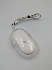 Vintage Apple Pro Mouse Model M5769 - Clear White - USB  Tested Working