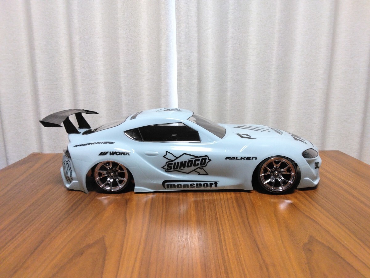 Tamiya TT-02 RWD MRC conversion RC car with unused GR Supra body