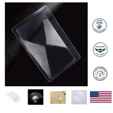 Portable 3X Magnifying Lenses - 10 Credit Card Sized Magnifiers for Outdoor Use