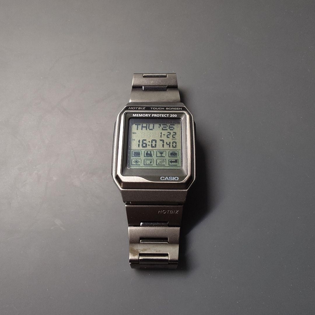 Old Casio Data Bank HOTBIZ Vdb-2100 Wrist Watch Touch Screen for