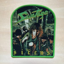 SAVATAGE - Sirens - Woven Sew On Patch