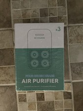 Plug In Air Purifier - Ionizer Air Purifier, Negative Ion Technology 3 Pack