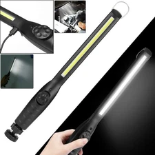 2X COB Rechargeable Magnetic Torch Flexible Inspection Lamp Cordless Work Light