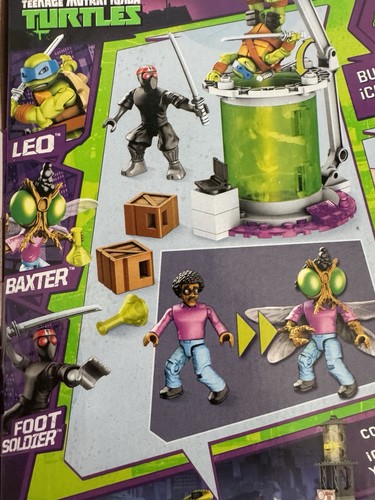 Teenage Mutant Ninja Turtles Mega Bloks Baxter Mutation Lab New Sealed TMNT 2012 - Picture 7 of 13