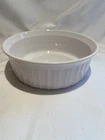 VTG Corning Ware French White 6.5” F-24-B Baking Casserole Dish