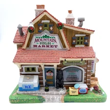 Lemax Mountain High Market Building 95534 Signature Collection 2019 Repairs