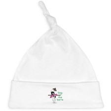 'Dog At The Barre' Baby Beanie Hat (BH00040249)