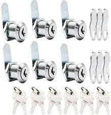 Cabinet locks with keys for RV trailer storage doors