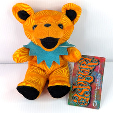 Grateful Dead Bean Bear Plush Ashbury Tour Memory Liquid Blue 1998 Gift