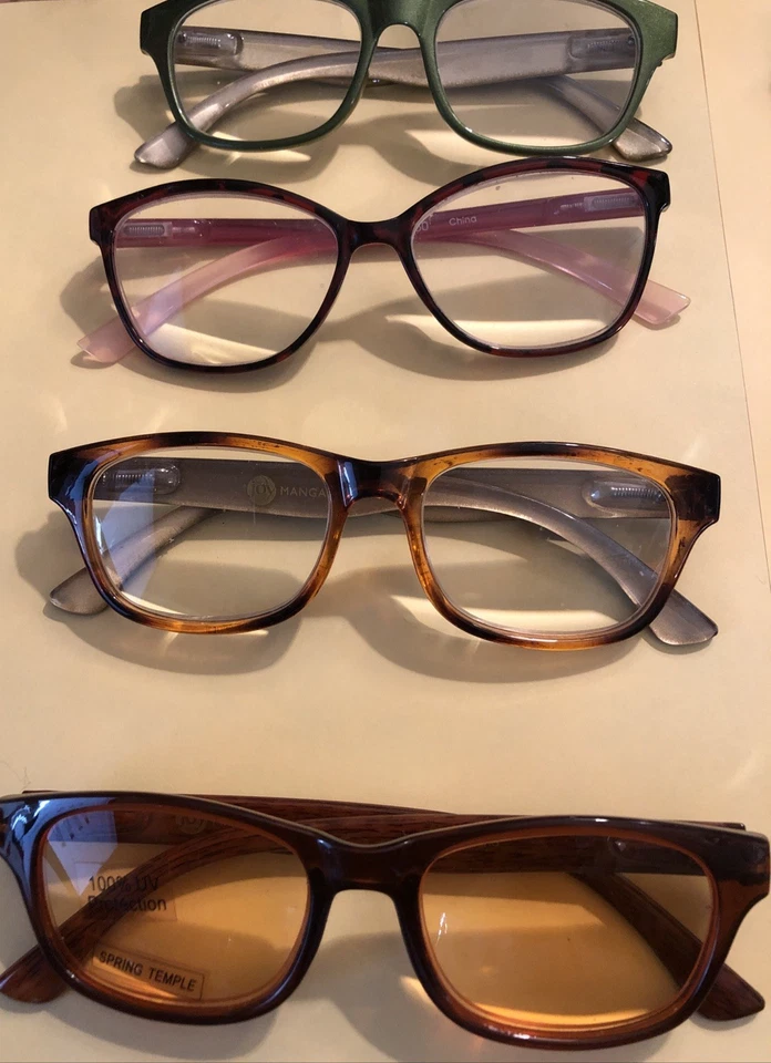 Paquete Lote de 8 Gafas Joy Mangano Lectores +3.50 Variedad Colores Sku5011 Foto 3 de 4
