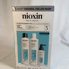 Nioxin : System 3 Colored /Dry / Damaged - Targets Light Thinning Hair FULL SZ