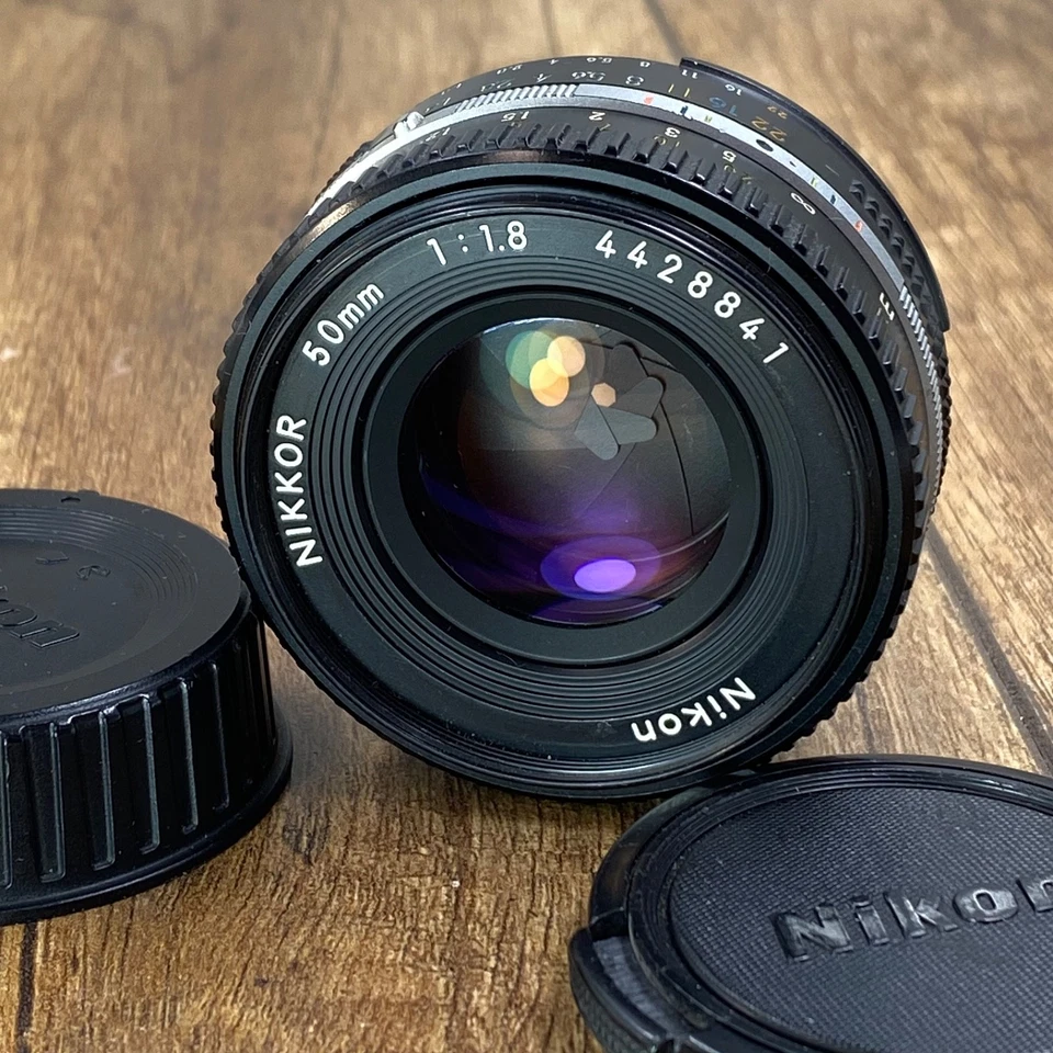 Nikon AI-S NIKKOR 50mm F1.8 MF Standard Lens For F Mount  Japan - Image 2 of 4