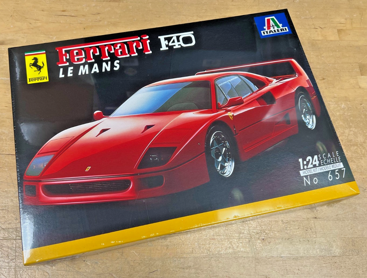 ITALERI | 1:24 | FACTORY SEALED KIT | Ferrari F40 | Street | eBay