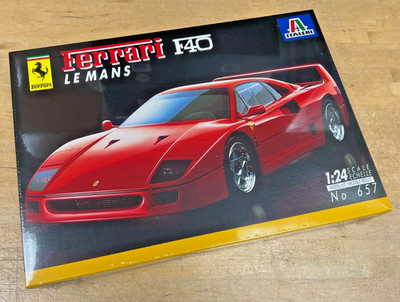 ITALERI | 1:24 | FACTORY SEALED KIT | Ferrari F40 | Street | eBay