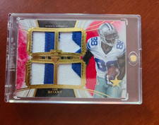 2013 Topps Supreme 1/1 Dez Bryant Quad Mutli Color Patch Cowboys Nfl