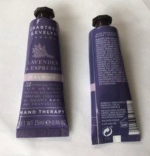 New 2 New Travel Size Crabtree  Evelyn Lavender  Espresso Hand Therapy .86
