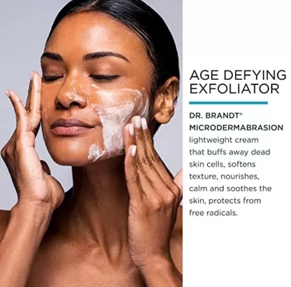 Dr. Brandt Skincare Microdermabrasion: Renewing Age-Defying Face Exfoliator - Image 3 of 4