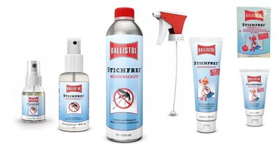 BALLISTOL STICHFREI  ZECKEN-MÜCKEN-BREMSEN-SCHUTZ MOSKITO SPRAY LOTION