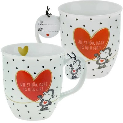 Sheepworld 46218 Tasse mit Motivdruck: Wie schön, dass es dich gibt! , mit...
