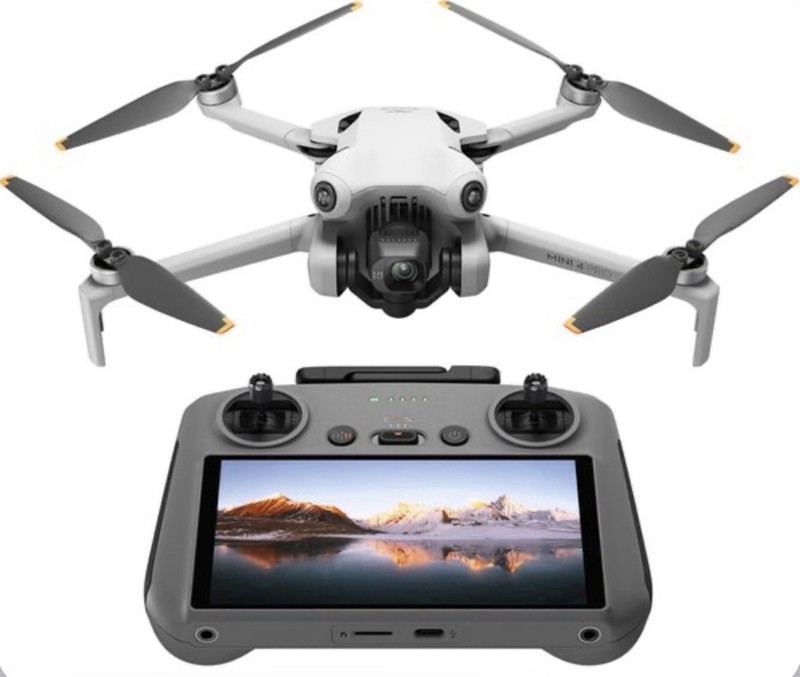 DJI Mini 4 Pro Drone Fly More Combo Grey with RC2 Controller