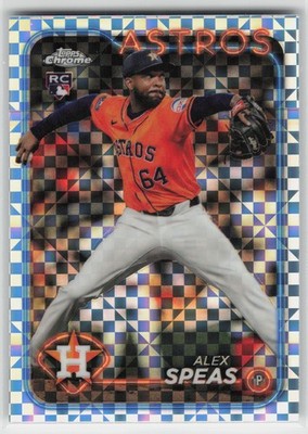 2024 Topps Chrome Update #USC175 Alex Speas X-Fractors